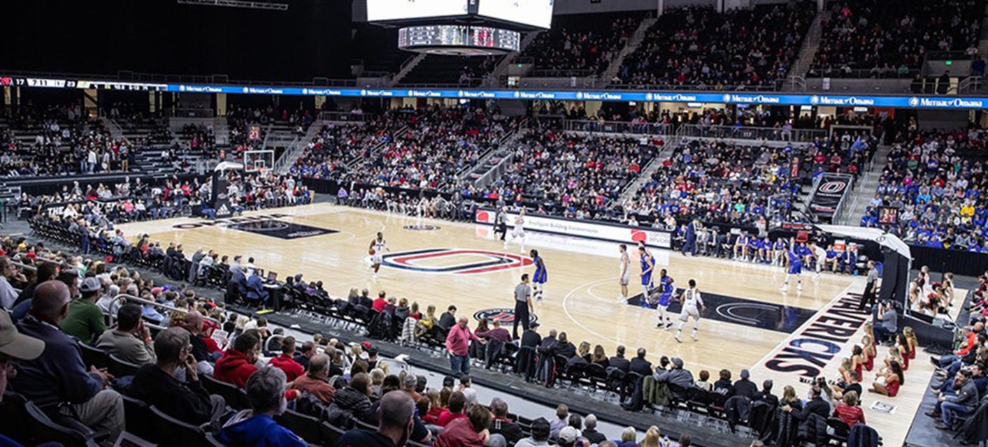 Nebraska-Omaha Women's Basketball will be playing North Dakota Women's Basketball at Baxter Arena in Omaha