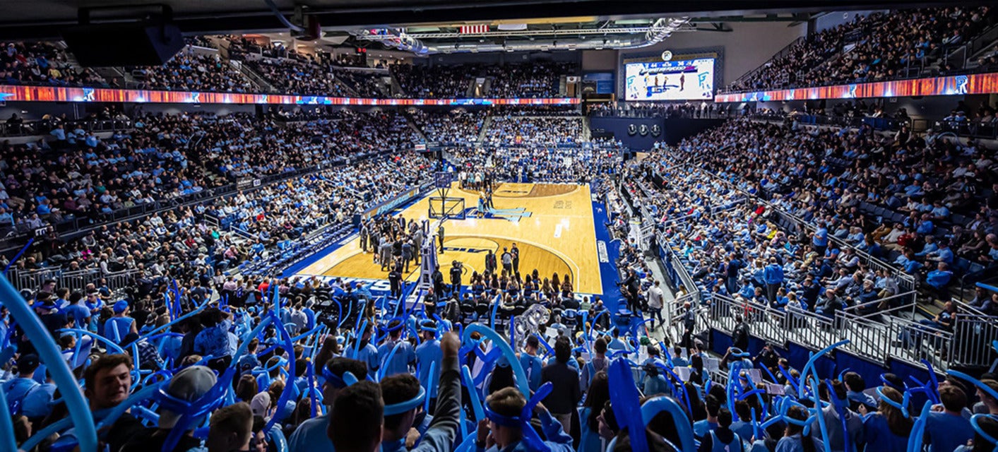 Rhode Island Women's Basketball will be playing at Ryan Center in Kingston