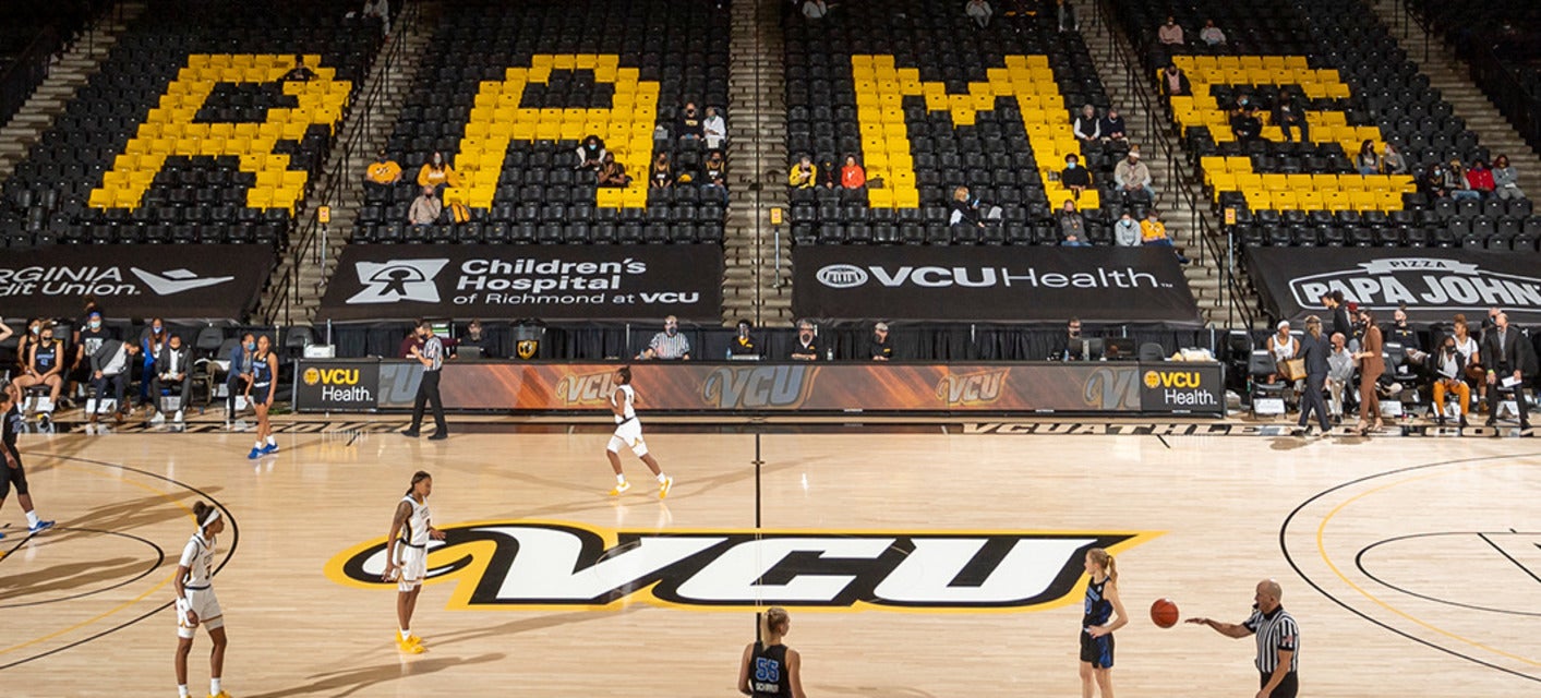 VCU Women's Basketball will be playing George Mason Women's Basketball at Siegel Center in Richmond