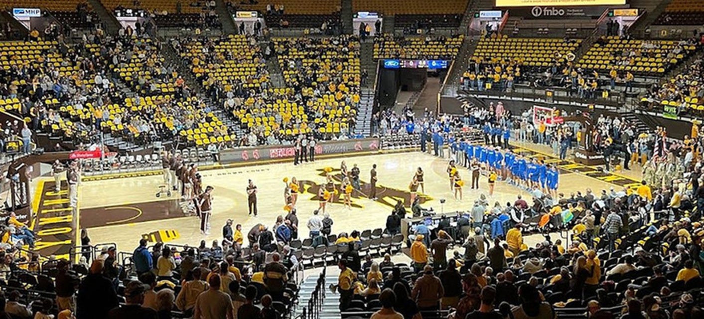 Wyoming Women's Basketball will be playing New Mexico Women's Basketball at Arena Auditorium in Laramie