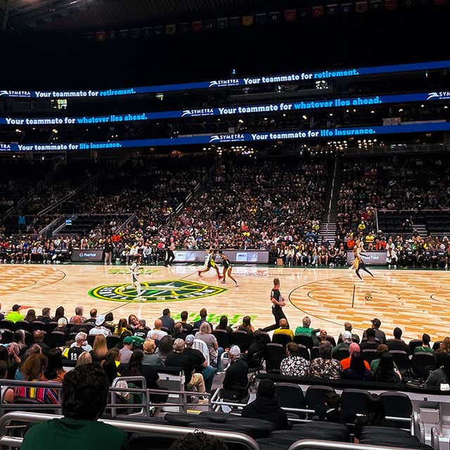 WNBA First Round Washington Mystics at Seattle Storm Home Game 2